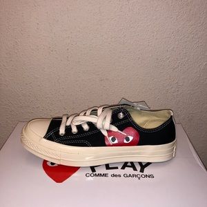 CDG CONVERSE (BLACK)